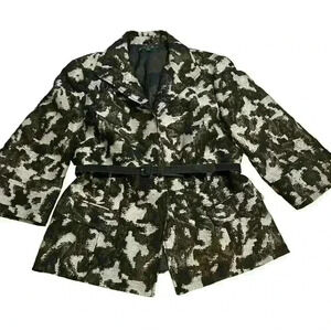 Lafayette 148 New York Black and White Jacket